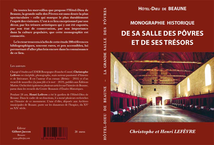 couverture de Hotel-Dieu de Beaune - Monographie Historique
